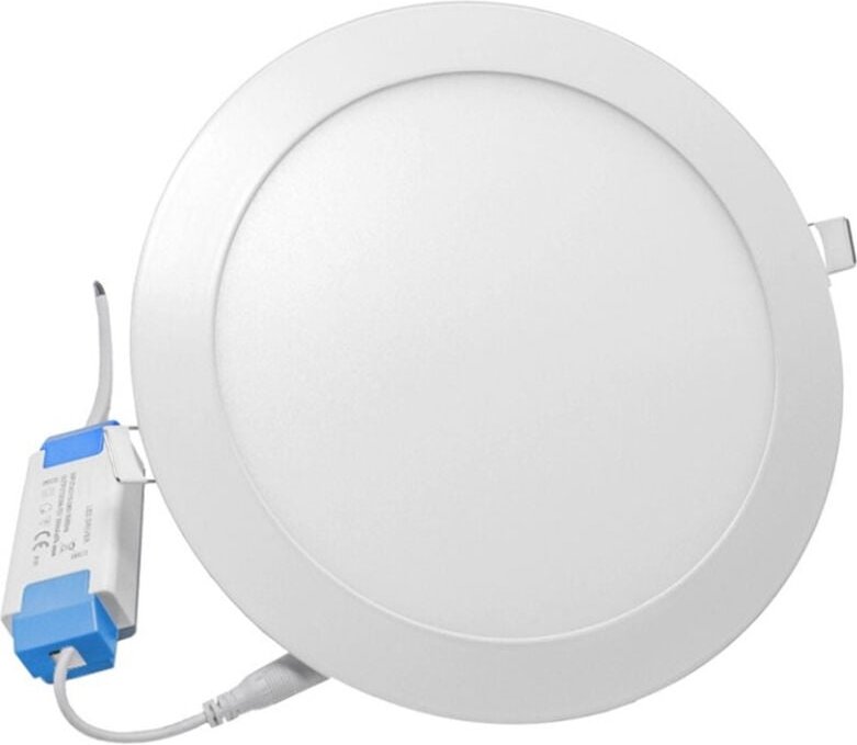 Trade Shop Traesio - Trade Shop - smd led tondo da incasso 24W mit driver cct 4000K 3000K 6500K P285A-T3C -