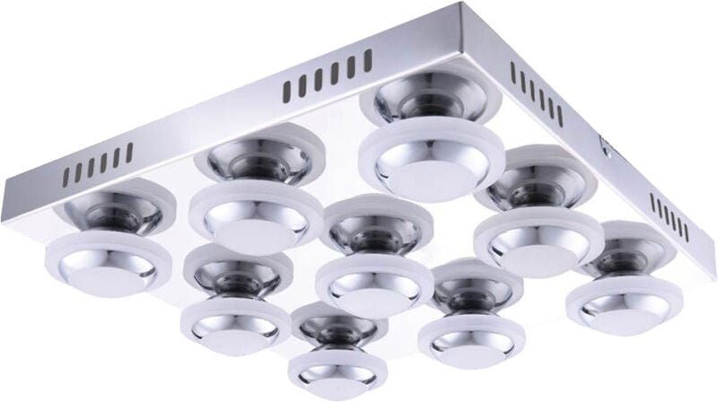 Led 40,5 Watt Decken Leuchte Metall Beleuchtung Leuchte Wofi 9589.09.01.0000