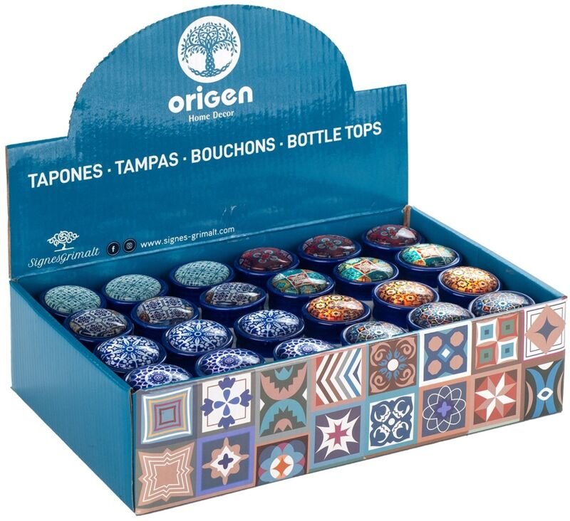 Signes Grimalt - Cooking Plug Cap Wine 6 Uni Utensils Multicolored 4x4x1cm 27769