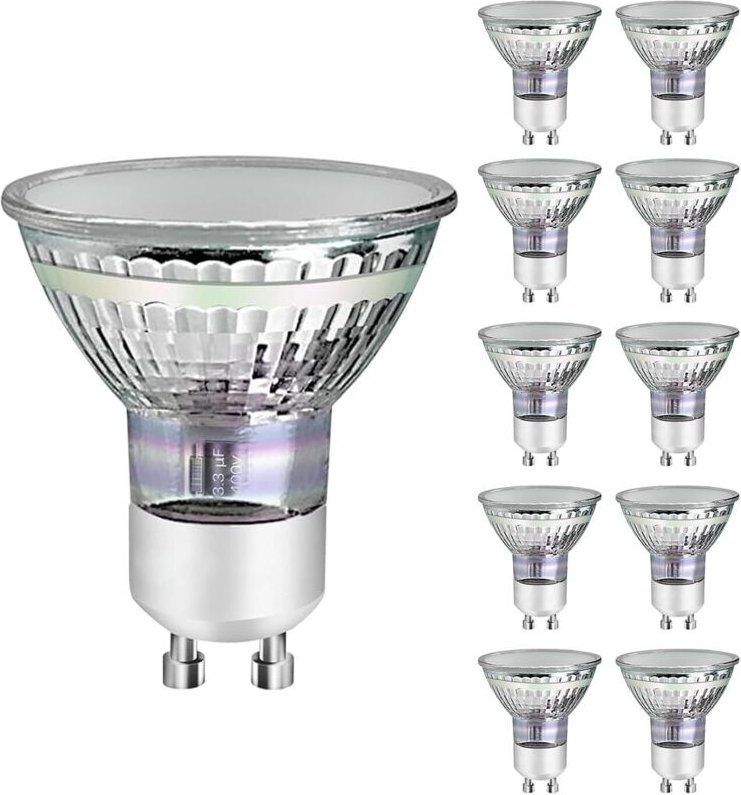 GU10 LED Warmweiss 3W Leuchtmittel GBLY Lampe Ersetzt 30W Glühbirne 3000K Energiesparlampe Abstrahlwinkel 110° Spot Nich...