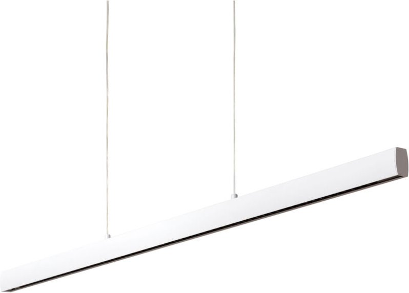 LED Pendelleuchte Lineal 24W Aluminium CCT Doppelseitige Beleuchtung Funky Zapp Weiß Wählbar (Warm-Neutral) 2700K - 3500...