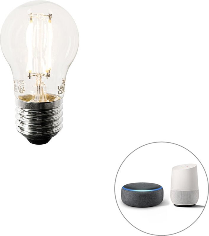 Luedd - Smart E27 dimmbar in Kelvin LED-Lampe P45 4,5W 470 lm 1800-4000K