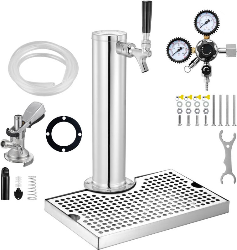 Kegerator-Turm-Bausatz – Bierumbau mit Einzelzapfhahn aus Edelstahl für Partys zu Hause. Dieses Kit ist perfekt, um das ...