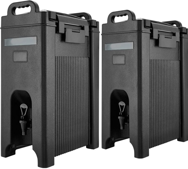 Mophorn Isolierter Getränkespender 19 L, Thermo-Behälter für heiße und kalte Getränke mit Zapfhahn & Griff, lebensmittel...