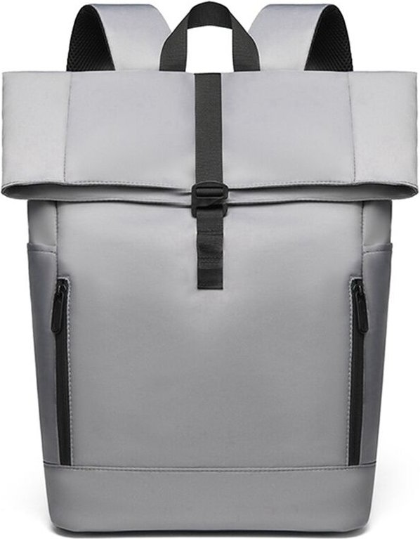 Tlily - Roll-Top Schultertasche Business Freizeittasche Roll-Top Cover Umhängetasche