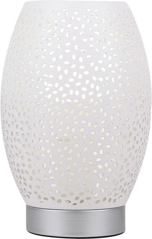 Candellux VENUS 41-78322 silberne Tischleuchte