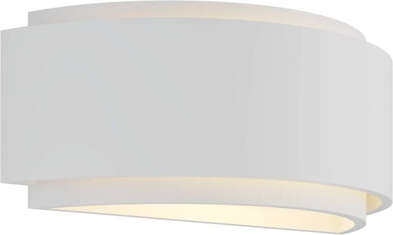 Wandleuchte, Wandlampe Innen 'Cassian' aus Gips/Ton für Schlafzimmer von Lindby