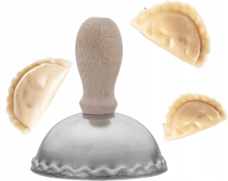 Praktischer Teigtaschenausstecher aus Metall 6,8x7,6 cm