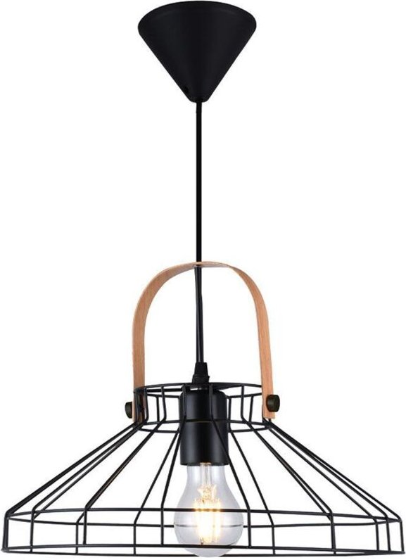 Pendelleuchte Serie Fundi E27 Ø340mm Schwarz