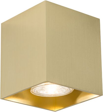 Design-Aufbaustrahler Gold GU10 50mm - Qubo