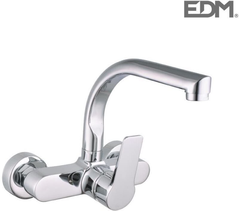 Einhebel-Spültischbatterie. niedriger Auslauf. unter Putz EDM