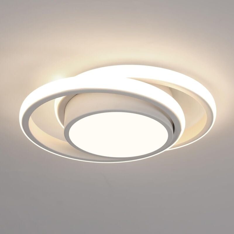 Comely - led Deckenleuchte Rund 32W 2350LM, Moderne Deckenlampe für Flur, Schlafzimmer, Badezimmer, Küche, Wohnzimmer, D...