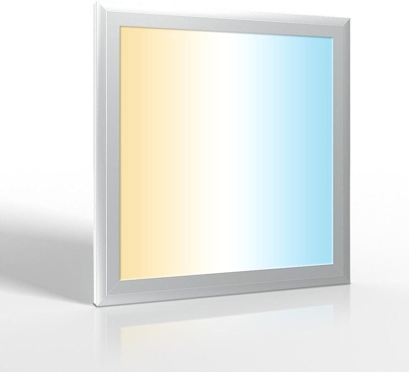 LED Panel 30x30cm 18W Rahmen silber - Lichtfarbe: CCT 3000K-6000K
