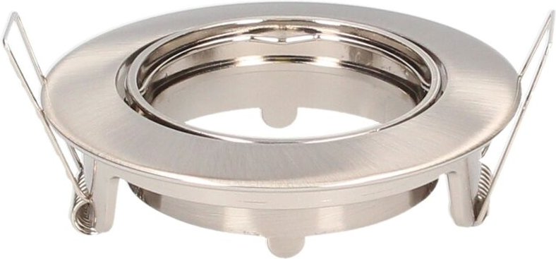 GSC - Chandur runder versenkter Kippring, satiniertes Nickel