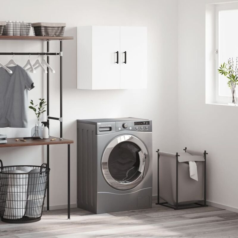 Wandschrank Weiß 60x31x60 cm Holzwerkstoff Vidaxl