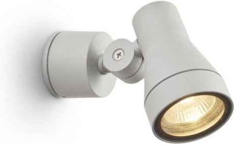 Wandleuchte direzza silber grau 230V GU10 35W IP54