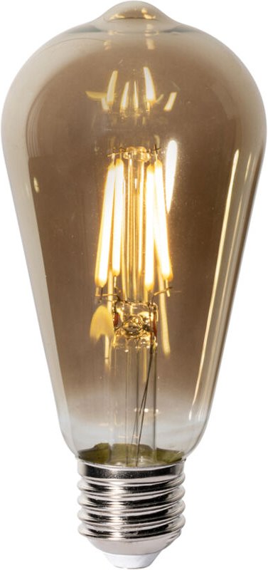 E27 Dimmbare LED-Glühbirne ST64 Rauchglas 5W 450 lm 2700K