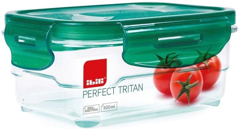 Luftdichte Lunchbox aus Tritan 600 ml Ibili