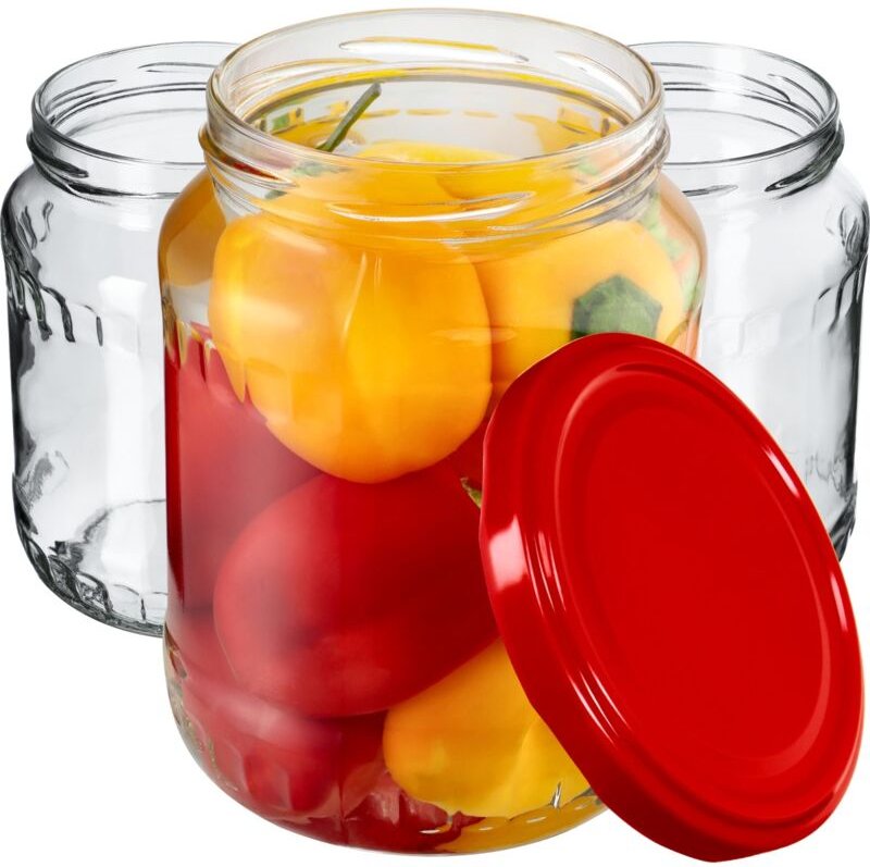 KADAX Berti-Glas 720ml fi82 TO-720 Faceta 2er-Pack