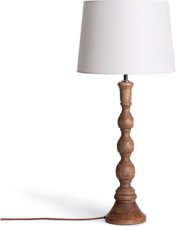 Tischlampe Holz Anand ILUZZIA Natürlich