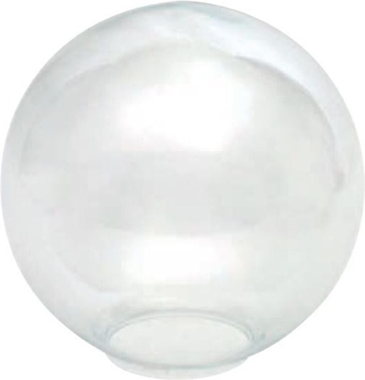 Thumbnail - 10cm transparenter Lampenschirm aus Kugelglas mit 5cm Öffnung