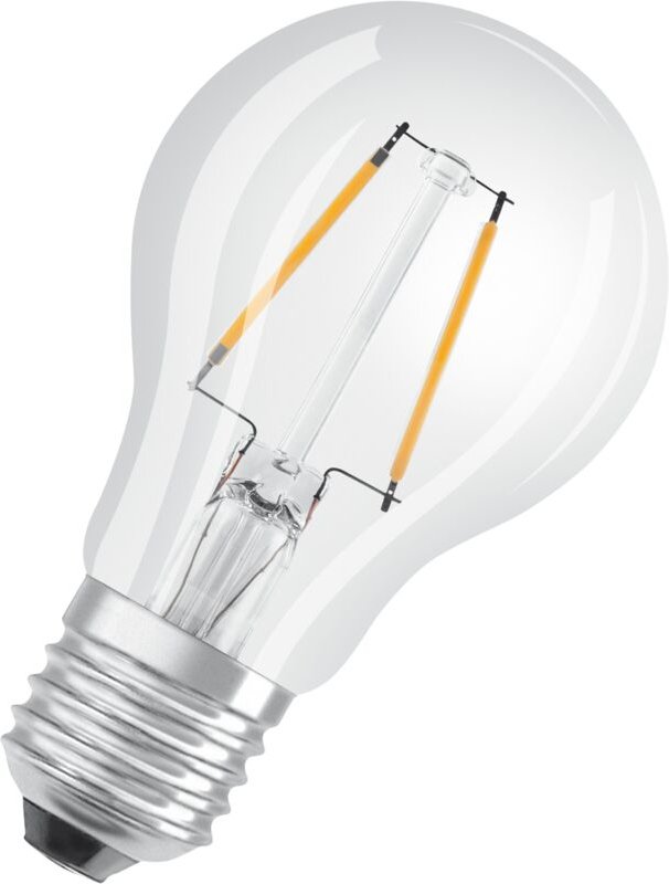 Osram - Dimmbare led - Lampen, klassische Kolbenform, 25 Watts Ersatz, E27, A-shape, 2700 Kelvin, Warm weiß, Klares Glas...