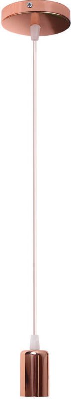 Pendelleuchte Roségold, Zylinder Metall Hängende Deckenleuchte 100cm Höhenverstellbar E27 für Esstisch, Kücheninsel, Sch...