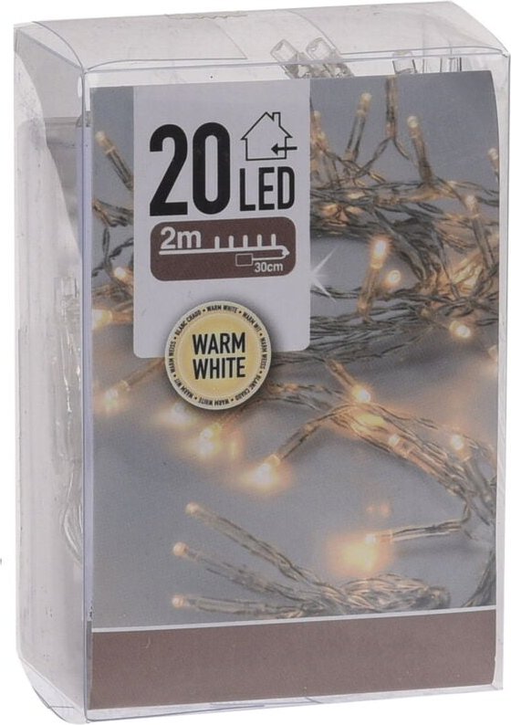 Lichterkette 220cm mit 20 LEDs für den Innenbereich
