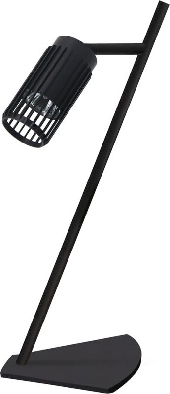 VERTIKALE SCHWARZE STUDENTENLAMPE 1xGU10