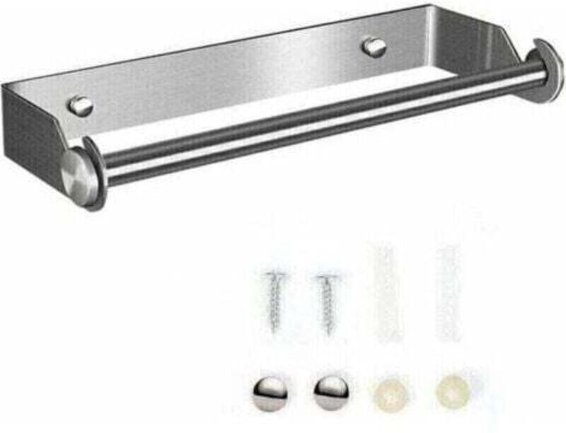 Abroller für Küchenrolle, Abroller für Küchenpapier, Wandmontierter Abroller für Küchenpapier, Spender für Aluminiumfoli...