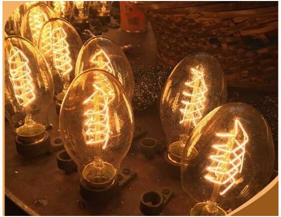 Greensensation - Satz von 3 Lampen / Glühbirnen Glühbirne Edison E27 BT55 Vintage 2