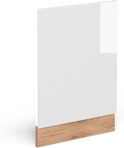 Frontblende R-Line, Weiß Hochglanz, 45 cm ohne Arbeitsplatte, Vicco