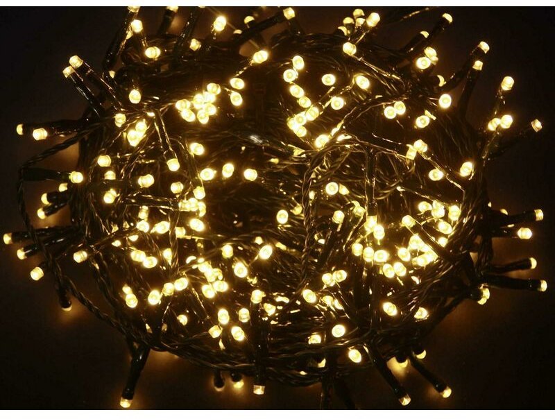 Giocoplast Natale - 500 warmweiße mini-leds auf 20 m dunkelkabel 139 19010 13919010 13919010