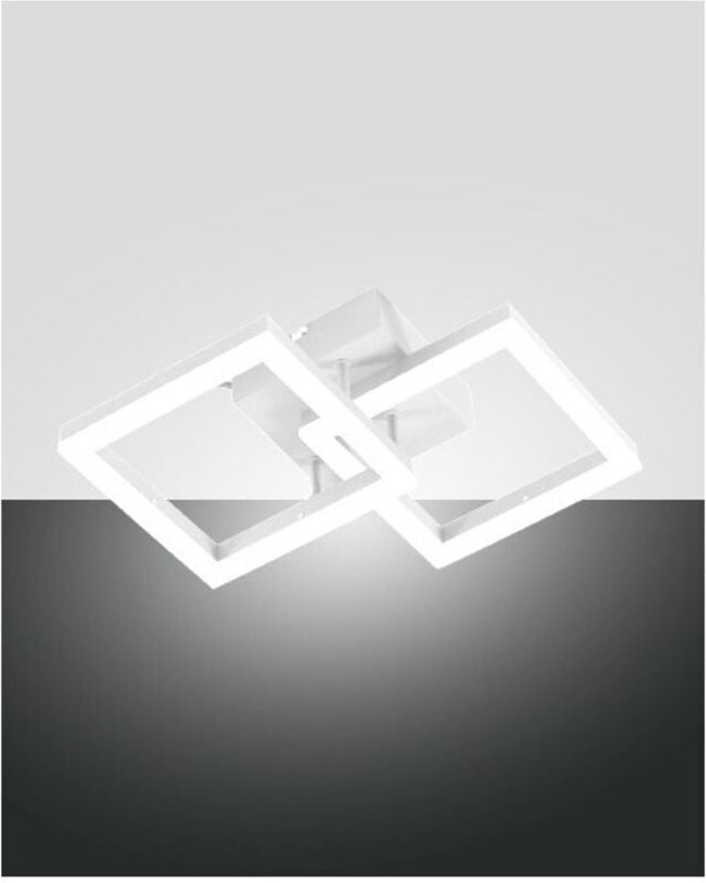 Fabas Luce - bard moderne LED-Deckenleuchte 21W weiß 3394-28-102
