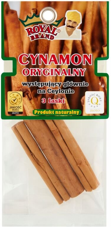CEYLON Zimtstangen 3 Stück Duftende Verpackung Royal Brand