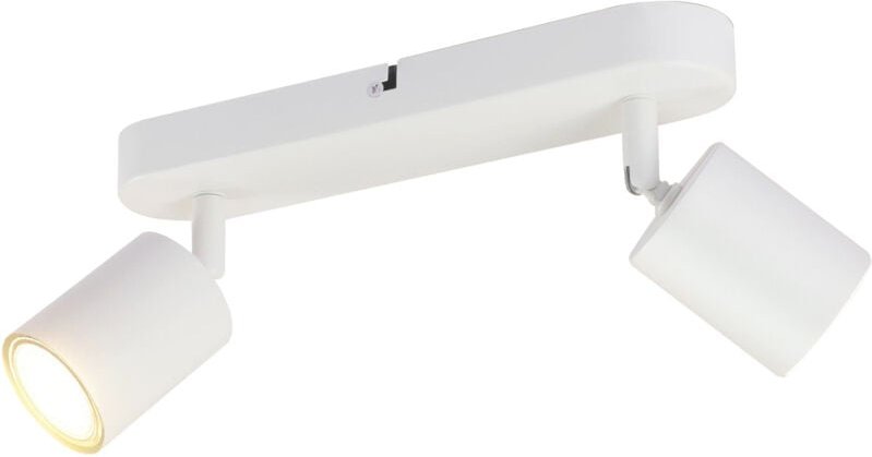 Led Deckenlampe Deckenstrahler Schwarz - 2 Flammig Deckenspots Flur GU10 Modern Deckenleuchte Flurlampe Schwenkbar Desig...