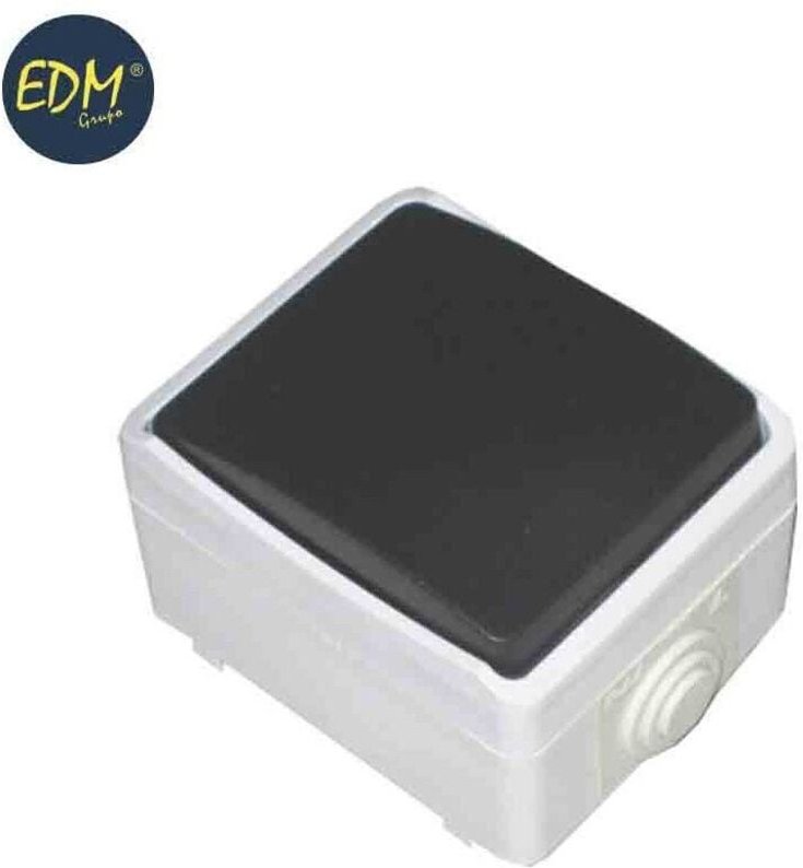 EDM - Wasserdichter Druckknopf IP44 10A 250V