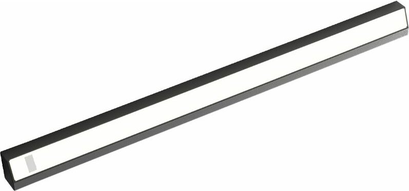 Lugano Unterbauleuchte 900mm - led DualColor 3000K/4000K, Küchenleuchte mit IR-Schalter, schwarz - L&s