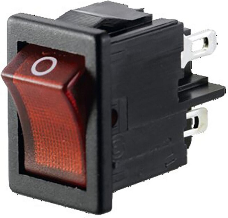 Marquardt - 1855.0102 Wippschalter 250 v/ac 4 a 1 x Aus/Ein IP40 rastend 1 St.
