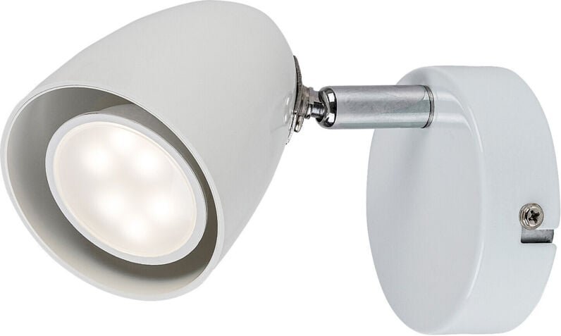 Rabalux 73016 Wandleuchte PERICO GU10 1X max.5W Metall, Kunststoff weiß Ø7cm dimmbar