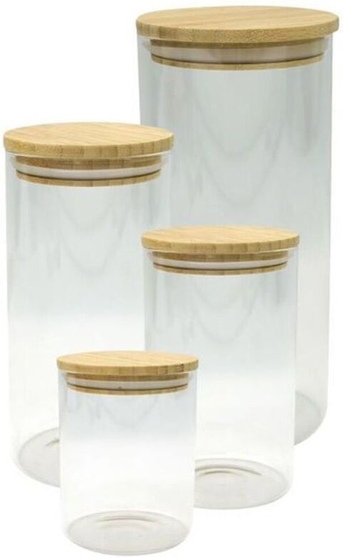 Set mit Kanistern Fackelmann natürlich 4 Stücke