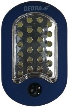 LED-Taschenlampe 24 + 3 OVAL MIT BATTERIEN - DEDL1001