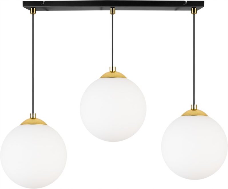 Hängende Deckenleuchte, Plafon, Kugel, Gold, Chrom, LED