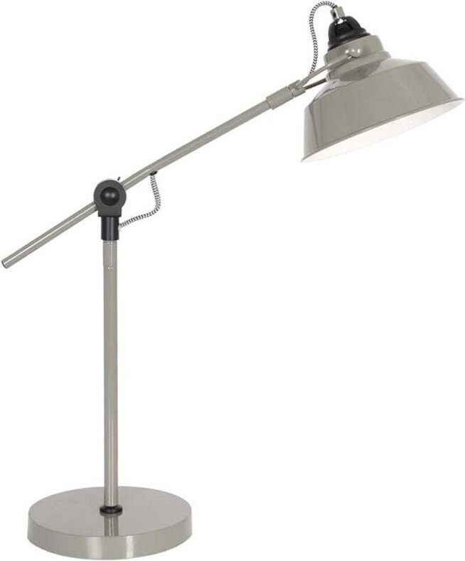 Tischlampe - Nove - grün - metall - ø 18cm - E27 - - Mexlite