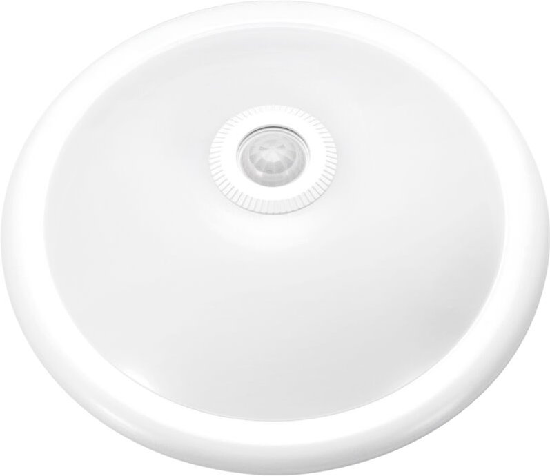 Runde LED-Wandleuchte Matel Sensor E27x2