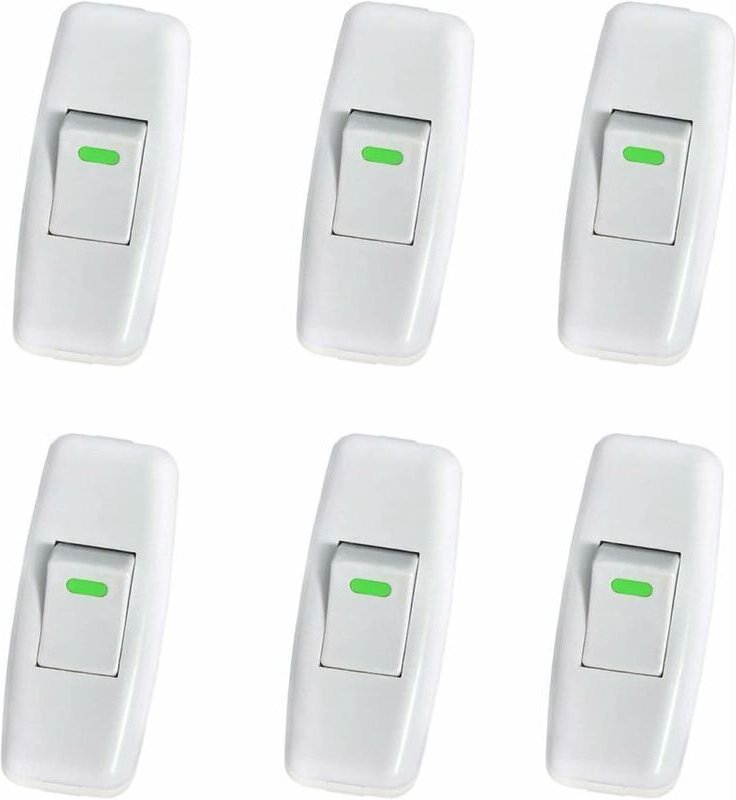 Interrupteur Lampe, Interrupteur Torpedo, Ligne Cordon Interrupteur, Interrupteur Lampe de Chevet, Interrupteur à Bascul...