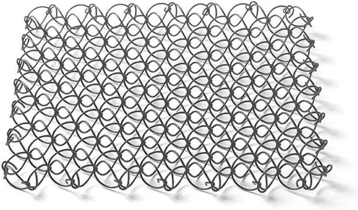Isolierte Picknickdecke, Untersetzer, hitzebeständige Tischmatte, Campingmatte aus Edelstahl, Untersetzer aus Federnetz,...