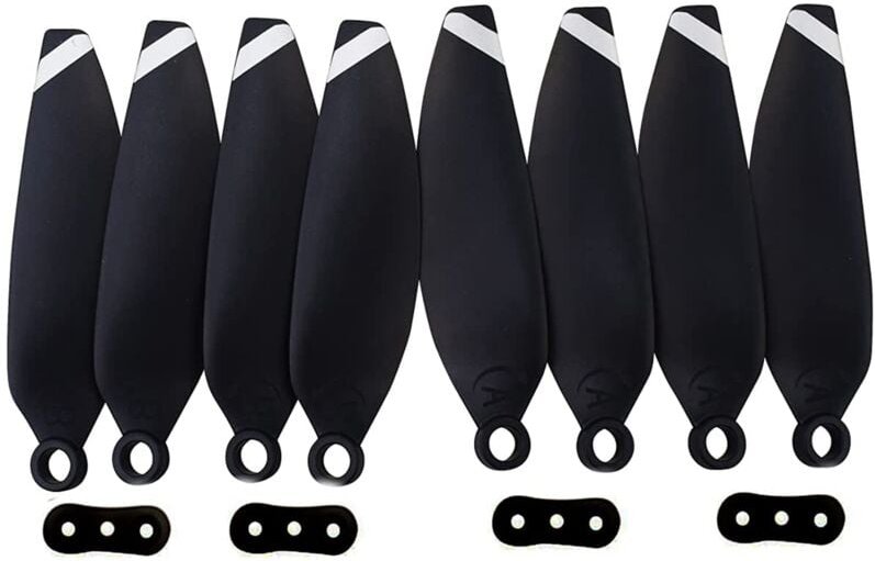 Tlily - 8 stücke Propeller HS175D Luftaufnahmen Folding Quadcopter ZubehöR Fernbedienung Drone Blade Ersatzteile