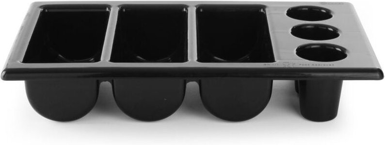 Besteckbehälter, Hellgrau, 530x325x(H)105mm - Hendi