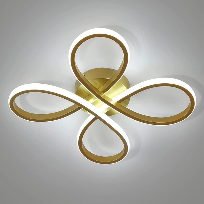 Goeco - led Deckenleuchte Modernes Design Kreative Blumenform Deckenlampe Kaltweiß 6000K Für Wohnzimmer Schlafzimmer Ess...